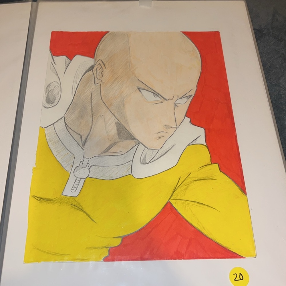 One punch man artwork - Picture 2 of 2